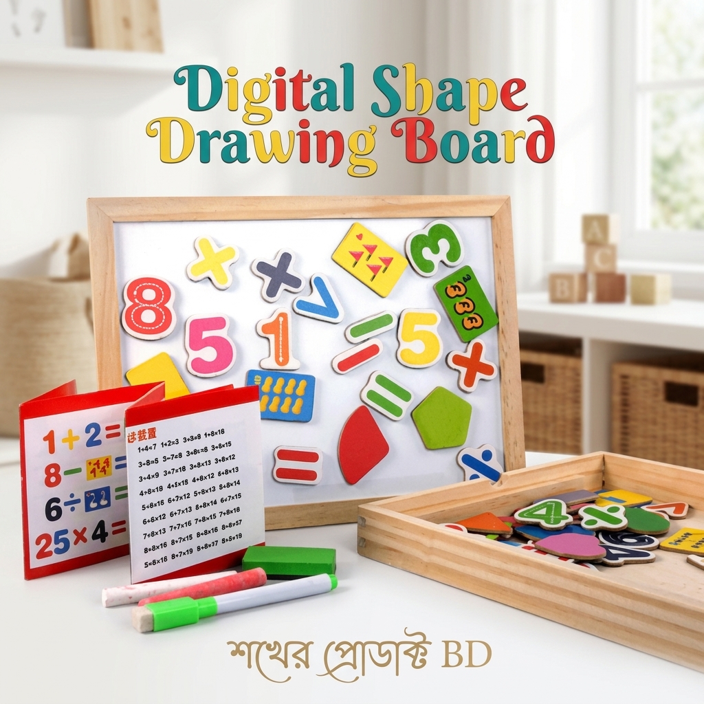 Digital shape drawing board